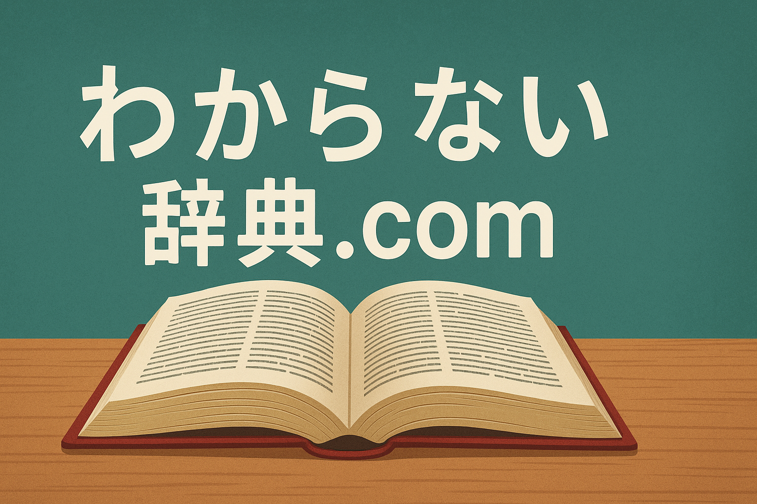 わからない辞典.com